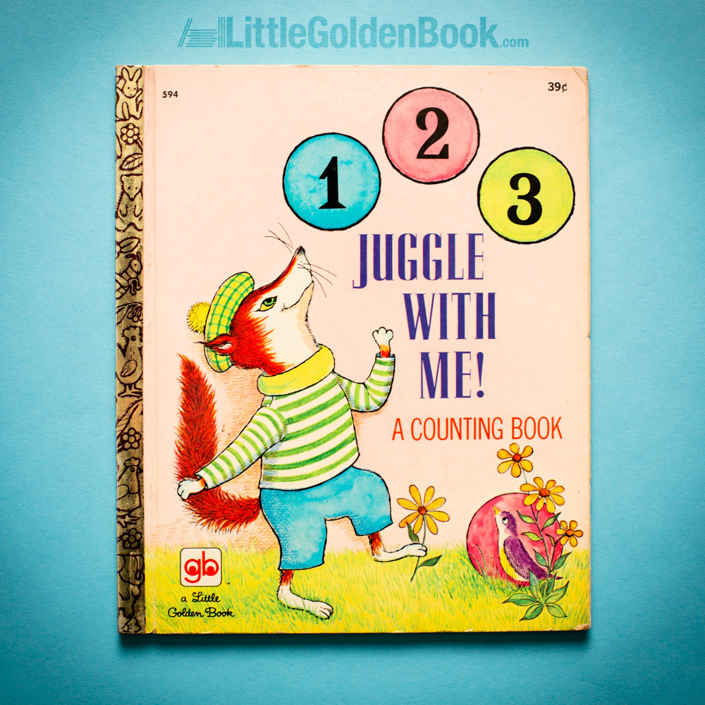 Photo of the Little Golden Book "123 Juggle with Me!"