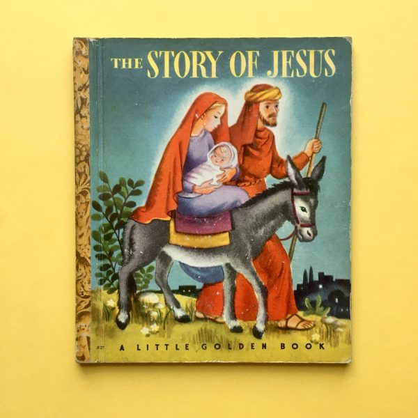Photo of the Little Golden Book "The Story of Jesus"