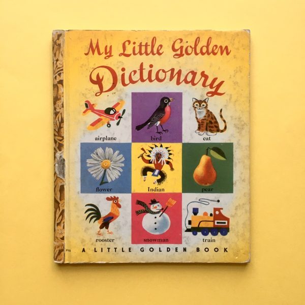 Photo of the Little Golden Book "My Little Golden Dictionary"