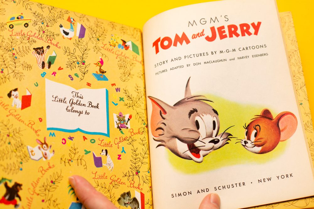 Photo of the Little Golden Book "MGM's Tom and Jerry"