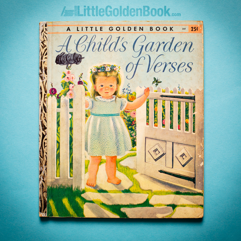 Photo of the Little Golden Book "A Child's Garden of Verses"