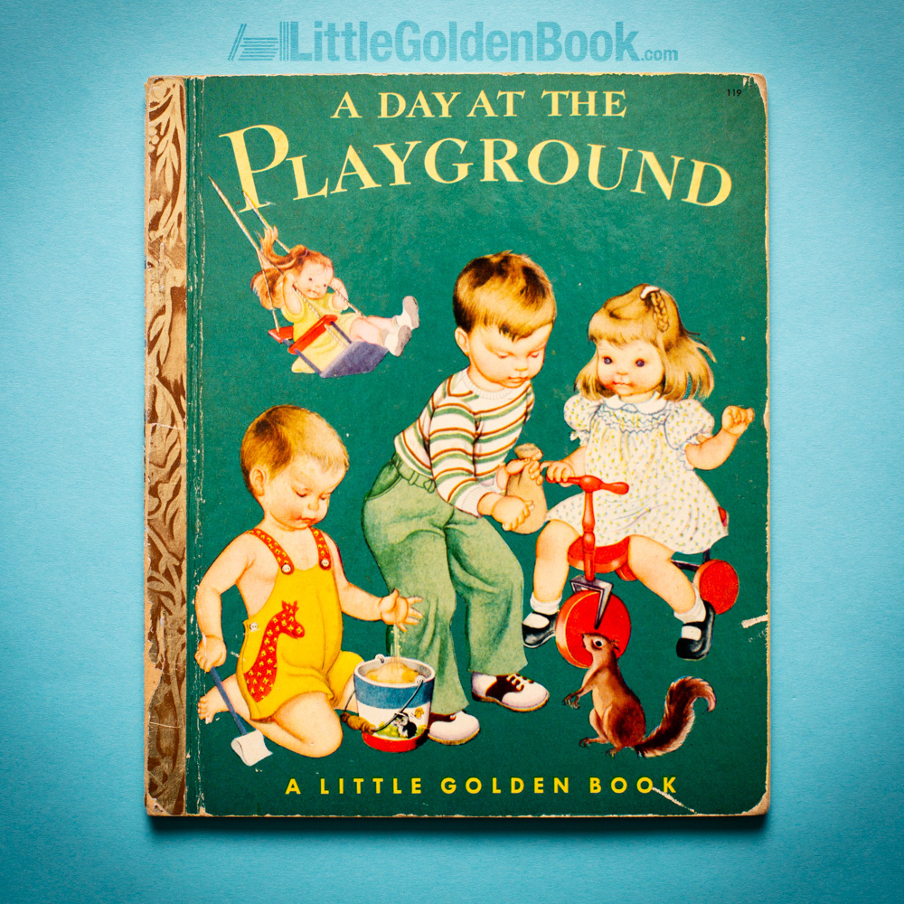 Photo of the Little Golden Book "A Day at the Playground"