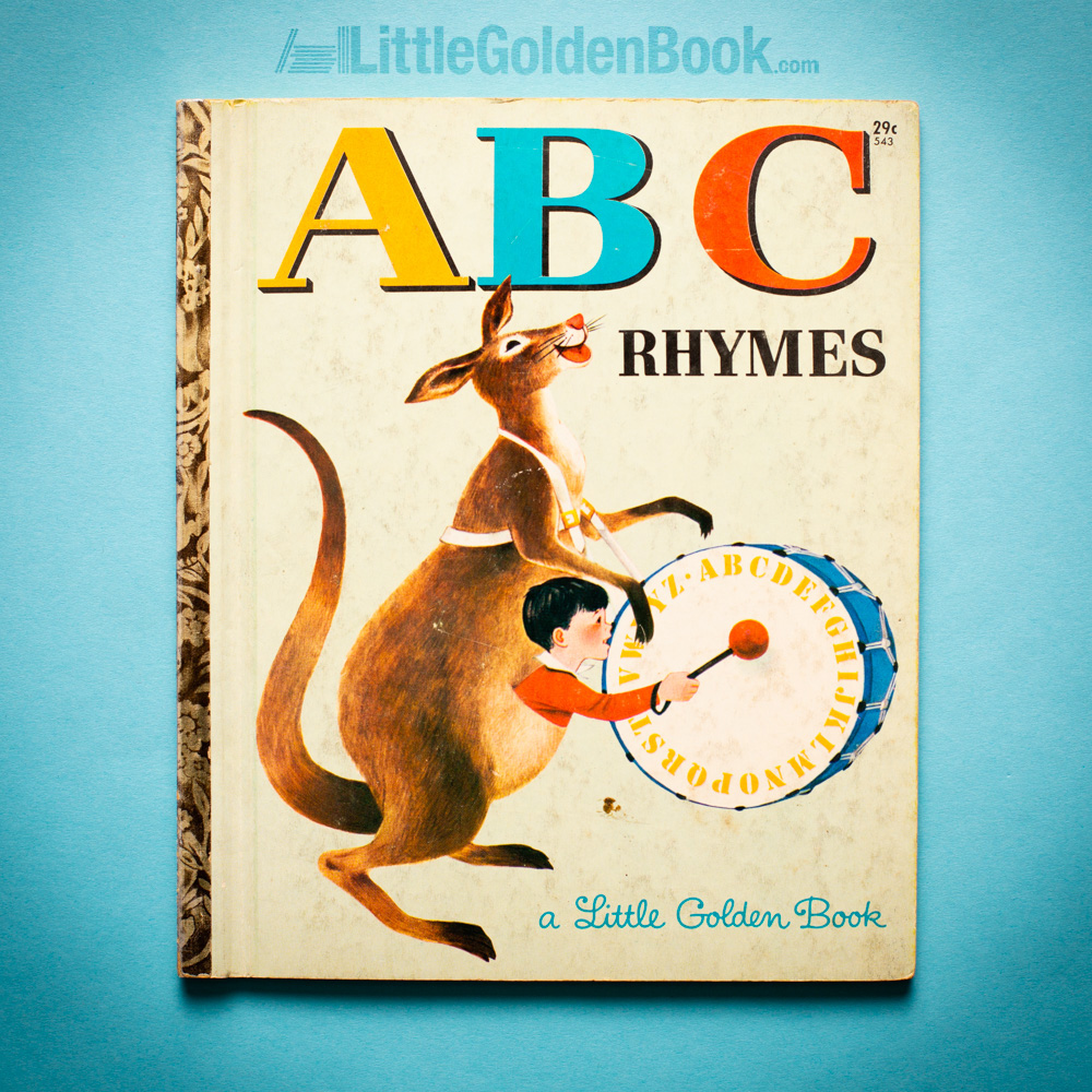 Photo of the Little Golden Book "ABC Rhymes"
