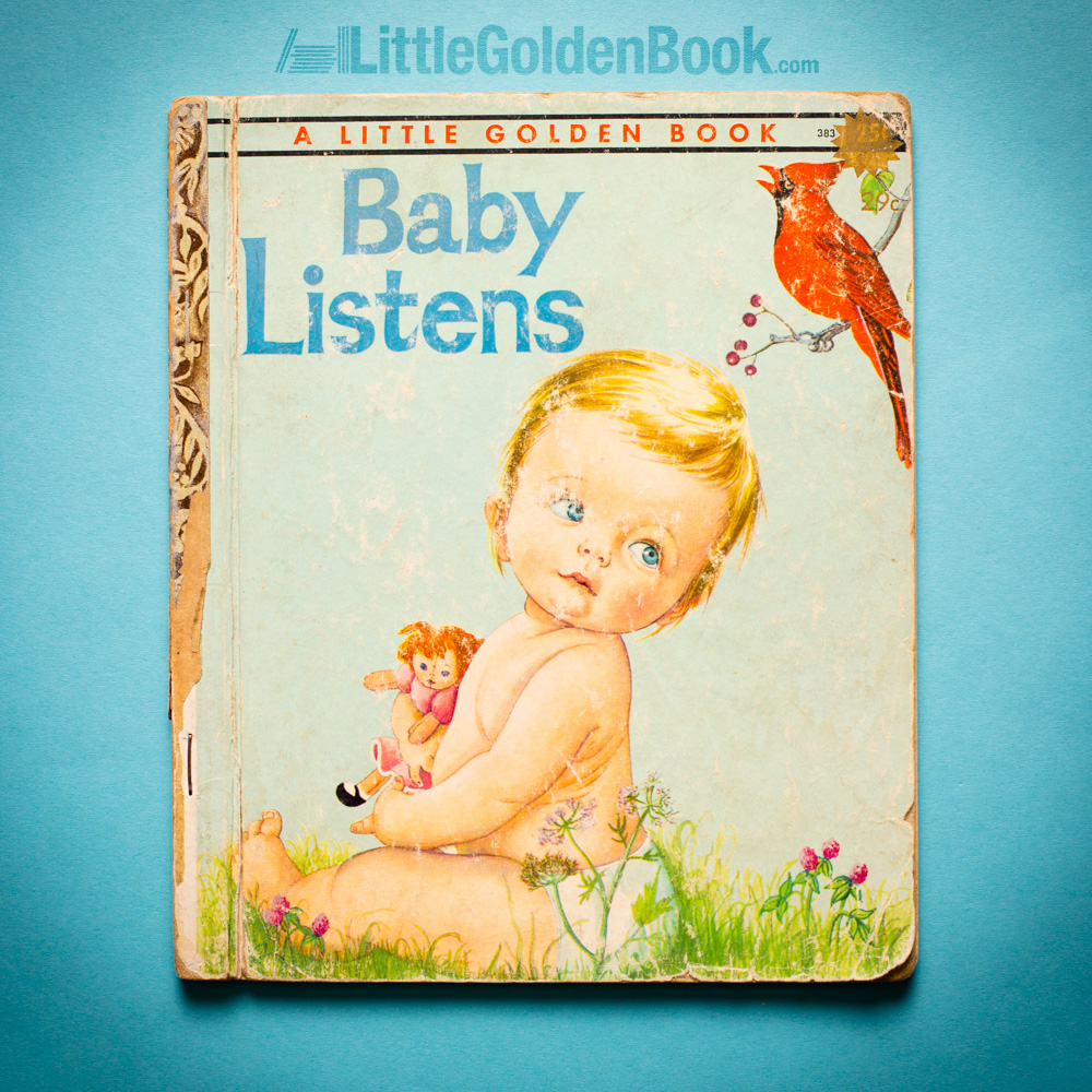 Photo of the Little Golden Book "Baby Listens"