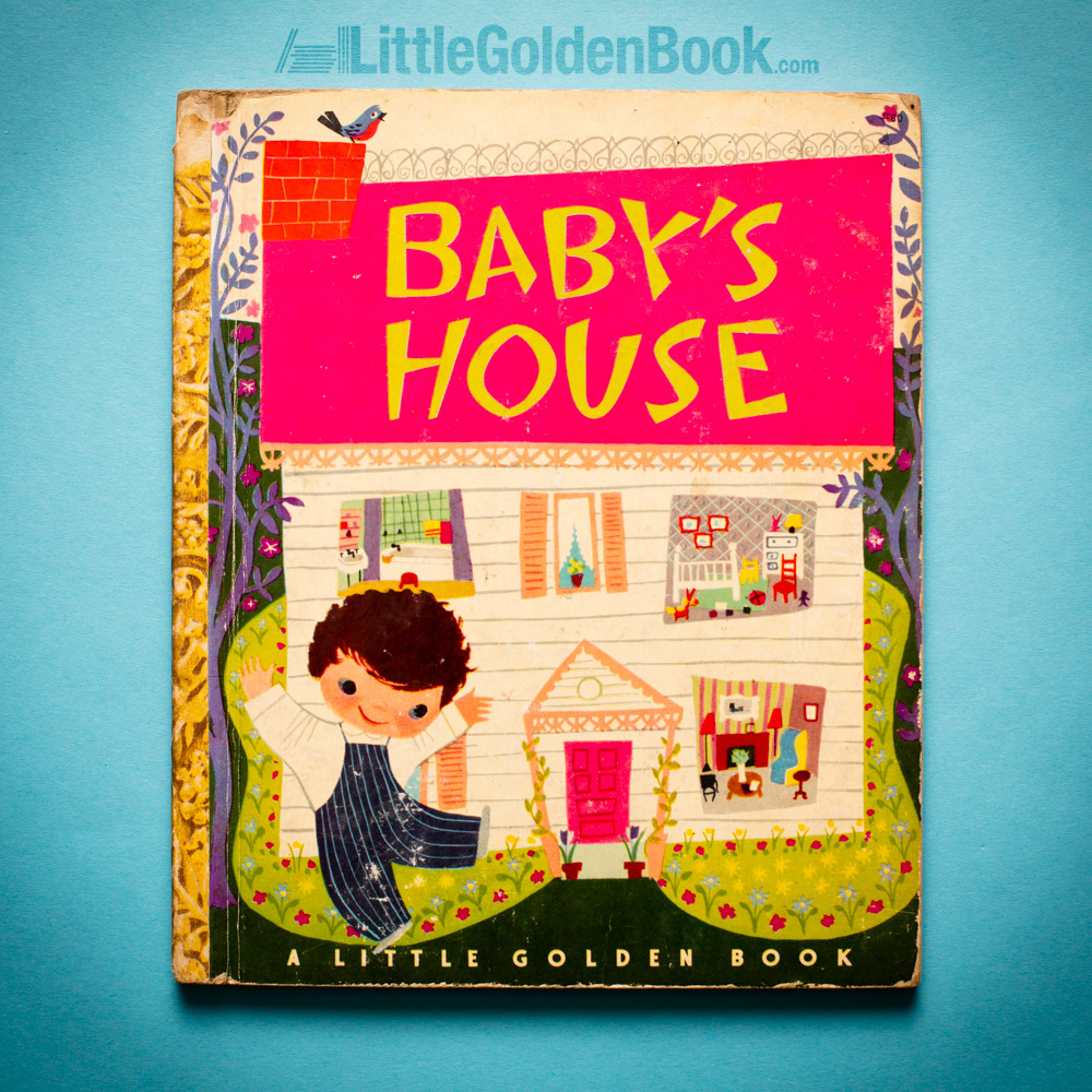 Photo of the Little Golden Book "Baby's House"