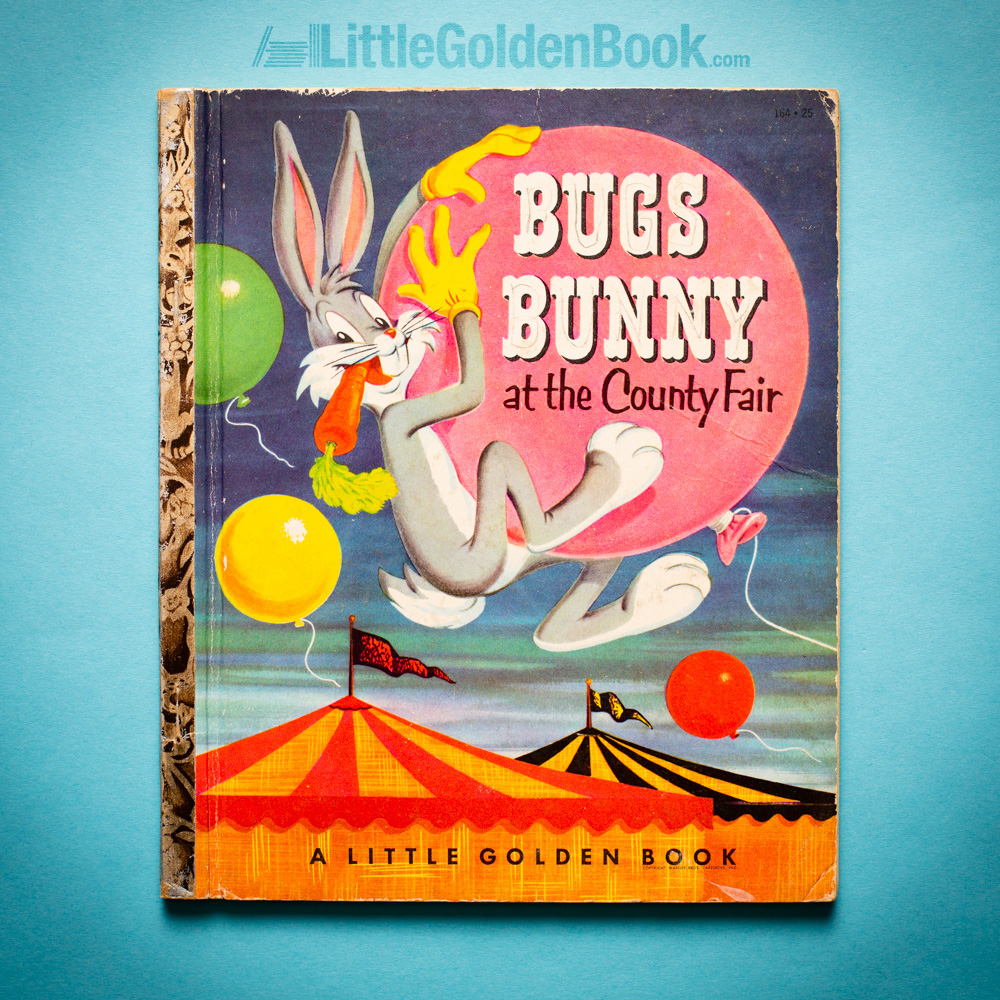 Photo of the Little Golden Book "Bugs Bunny at the County Fair"