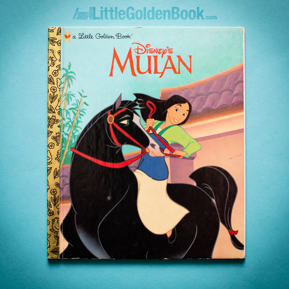 Photo of the Little Golden Book "Walt Disney's Mulan"
