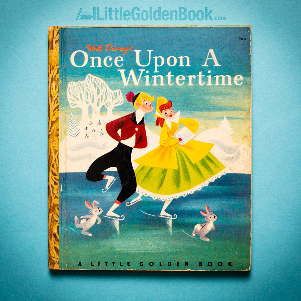 Photo of the Little Golden Book "Walt Disney's Once Upon a Wintertime"