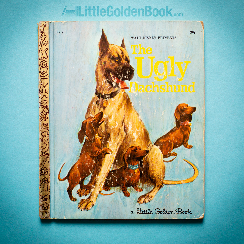 Photo of the Little Golden Book "Walt Disney's The Ugly Dachshund"
