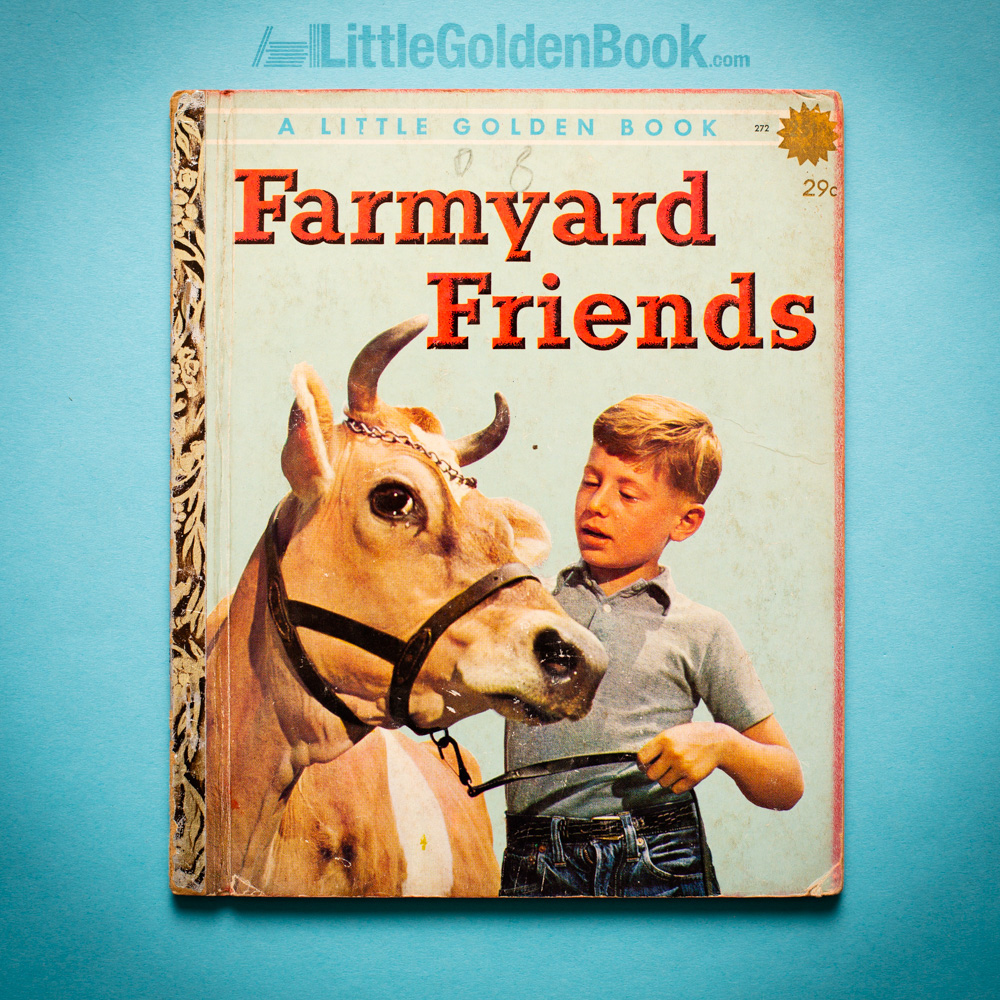 Photo of the Little Golden Book "Farmyard Friends"