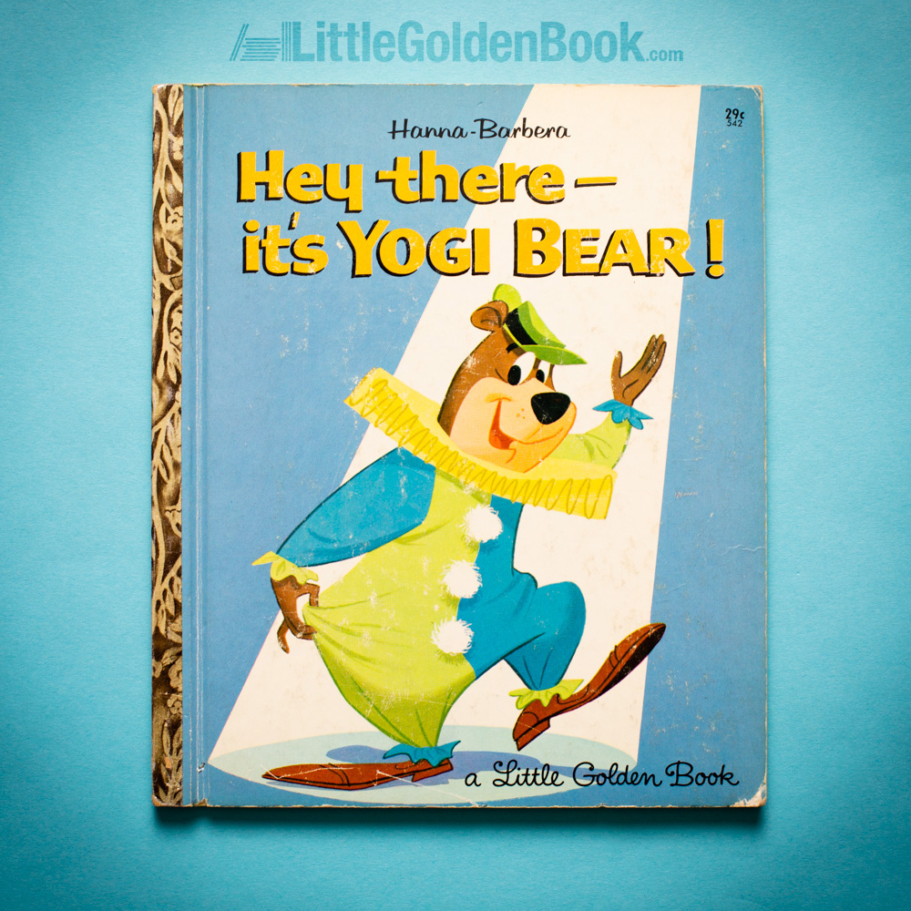 Photo of the Little Golden Book "Hanna-Barbera Hey There It's Yogi Bear!"
