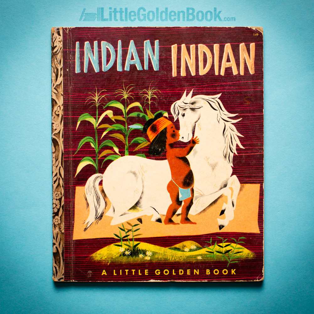 Photo of the Little Golden Book "Indian Indian"
