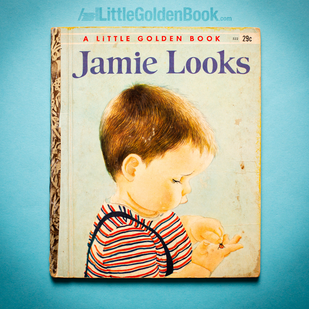 Photo of the Little Golden Book "Jamie Looks"