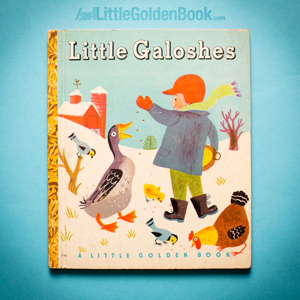 Photo of the Little Golden Book "Little Galoshes"