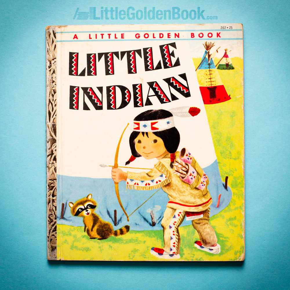 Photo of the Little Golden Book "Little Indian"