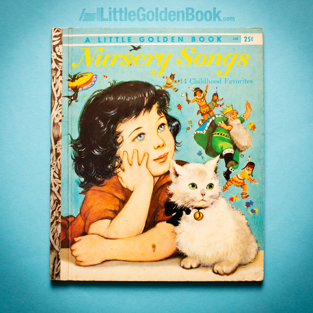 Photo of the Little Golden Book "Nursery Songs"