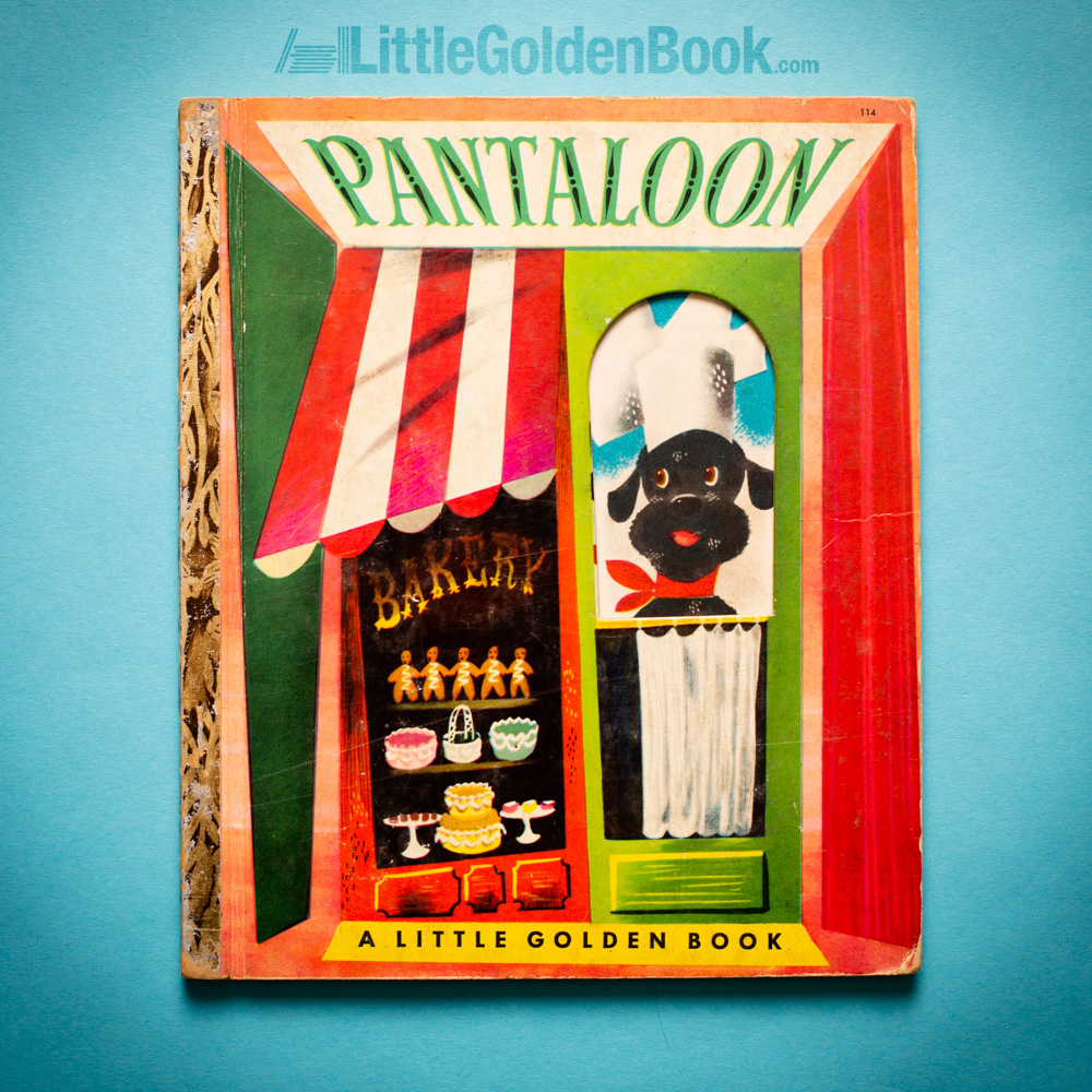 Photo of the vintage Little Golden Book "Pantaloon"