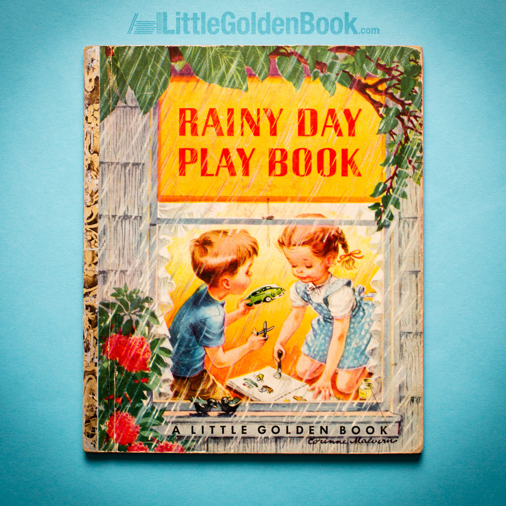 Photo of the Little Golden Book "Rainy Day Play Book"