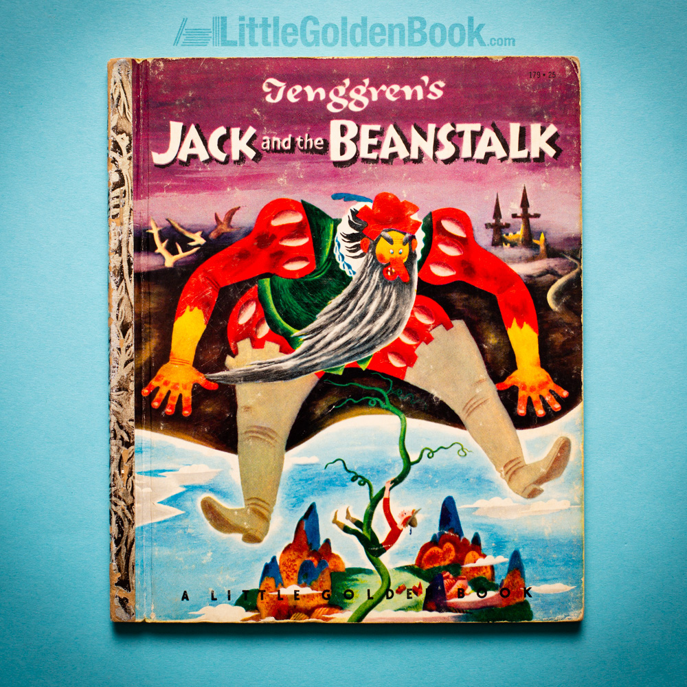 Photo of the Little Golden Book "Tenggren's Jack and the Beanstalk"