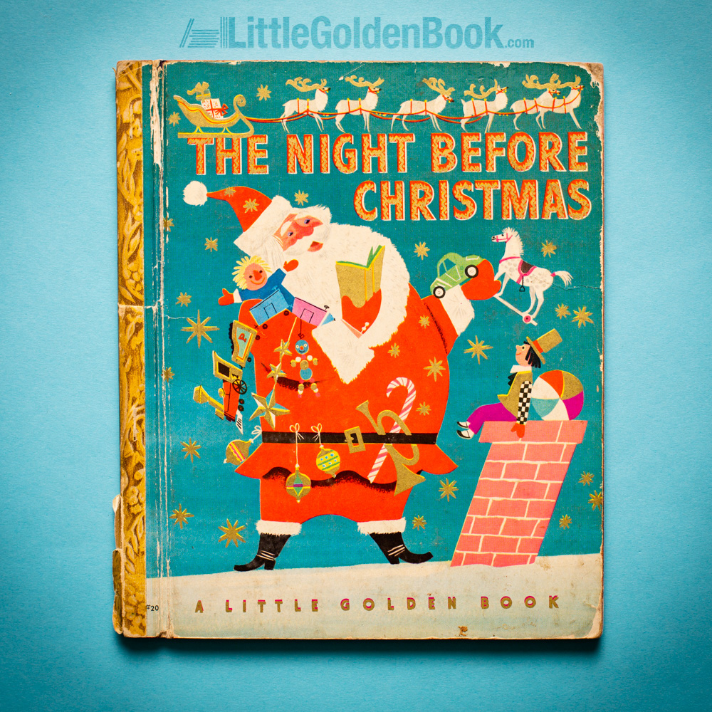 Photo of the Little Golden Book #20 "The Night Before Christmas"
