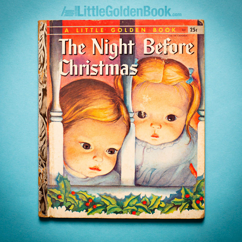 Photo of the Little Golden Book #241 "The Night Before Christmas"