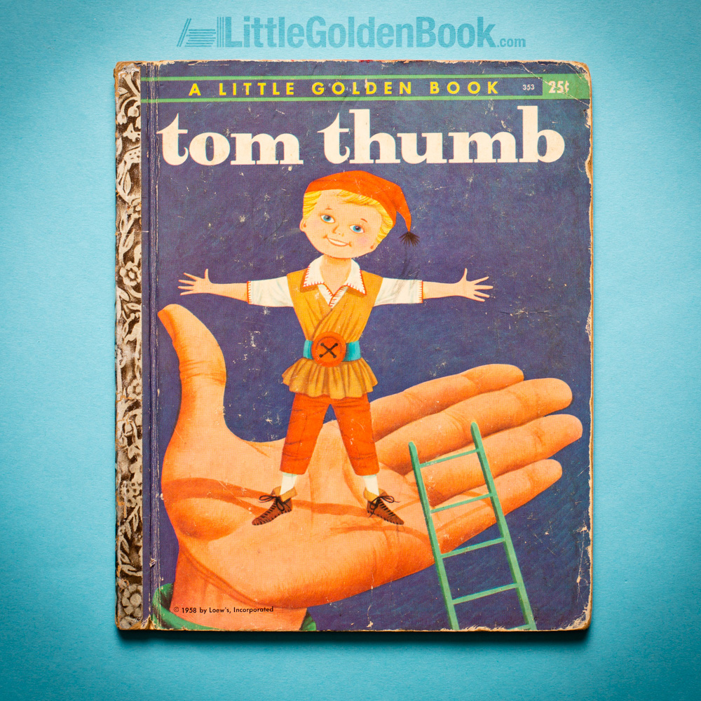 Photo of the Little Golden Book "Tom Thumb"