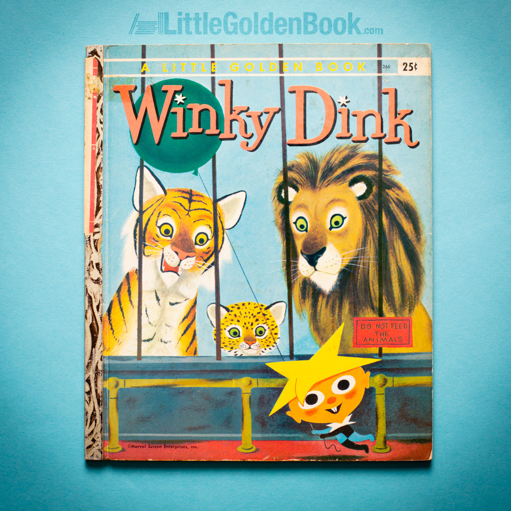 Photo of the Little Golden Book "Winky Dink"