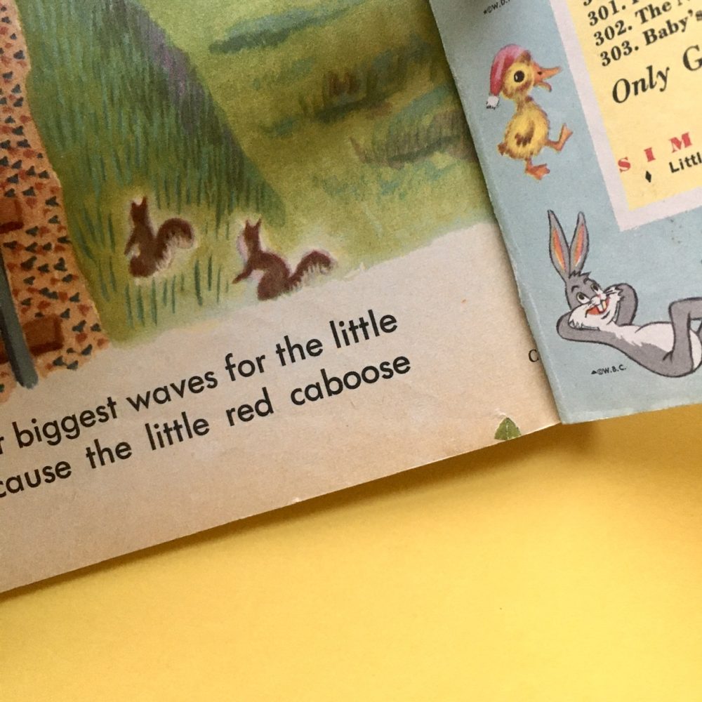 Photo of the Little Golden Book "The Little Red Caboose"