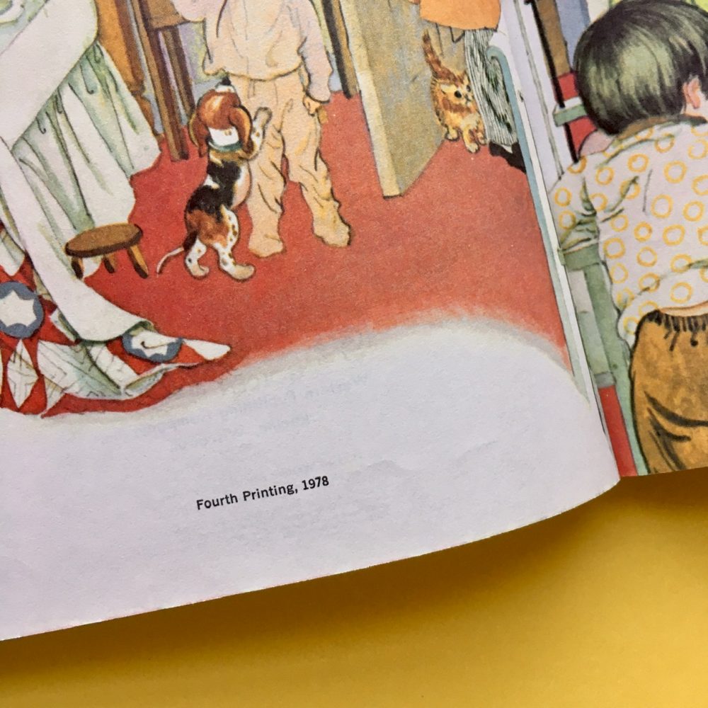 Photo of the Little Golden Book "Baby's Birthday"