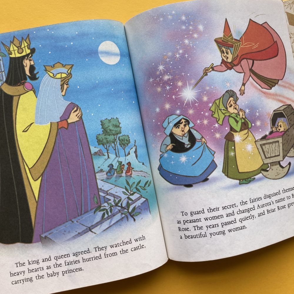 Photo of the Little Golden Book "Walt Disney's Sleeping Beauty"