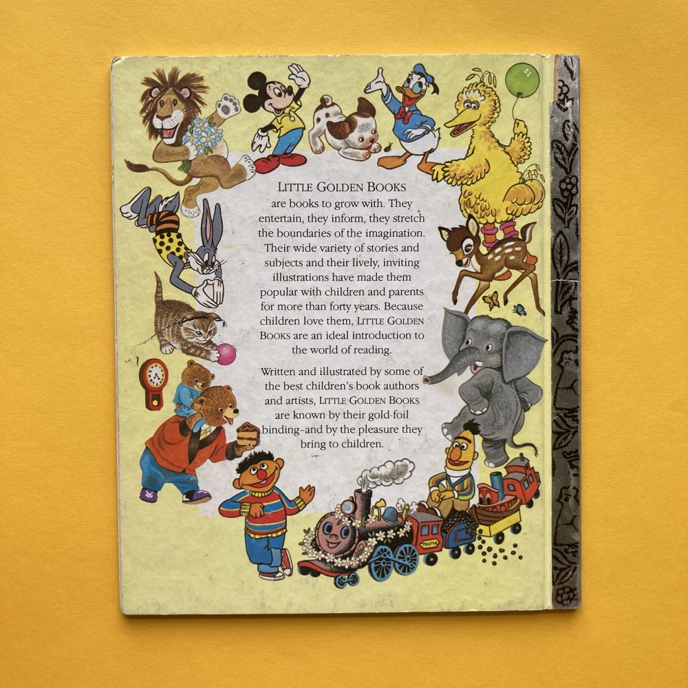 Photo of the Little Golden Book "Walt Disney's Winnie the Pooh Meets Gopher"
