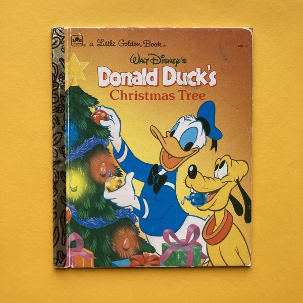 Photo of the Little Golden Book "Walt Disney's Donald Duck's Christmas Tree"