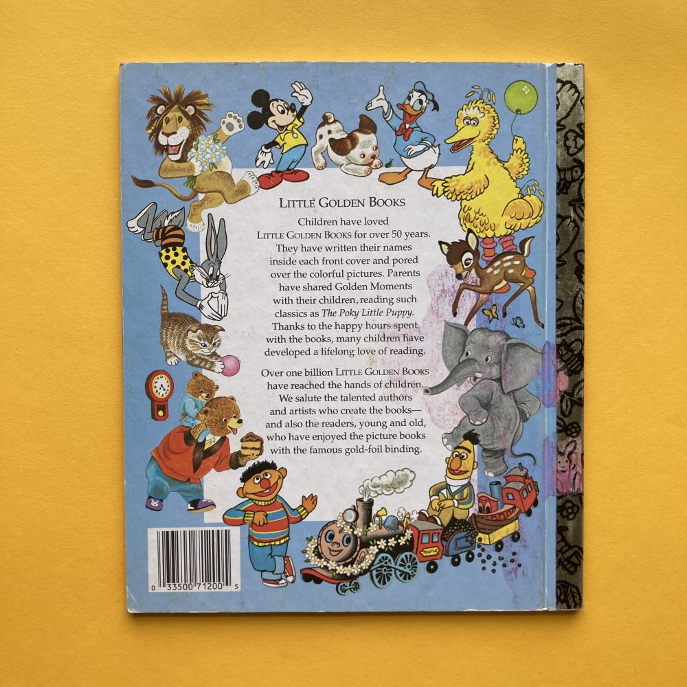 Photo of the Little Golden Book "Bugs Bunny Stowaway"