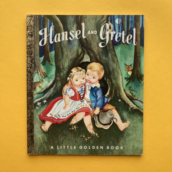 Photo of the vintage Little Golden Book "Hansel and Gretel"
