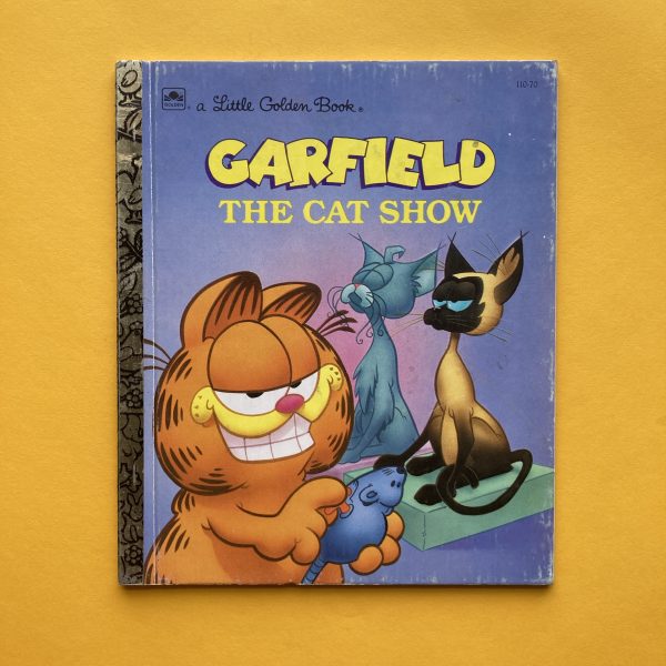 Photo of the vintage Little Golden Book "Garfield: The Cat Show"