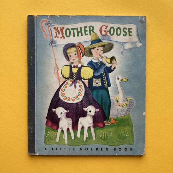 Photo of the vintage Little Golden Book "Mother Goose"