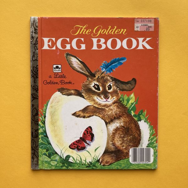 Photo of the vintage Little Golden Book "The Golden Egg Book"