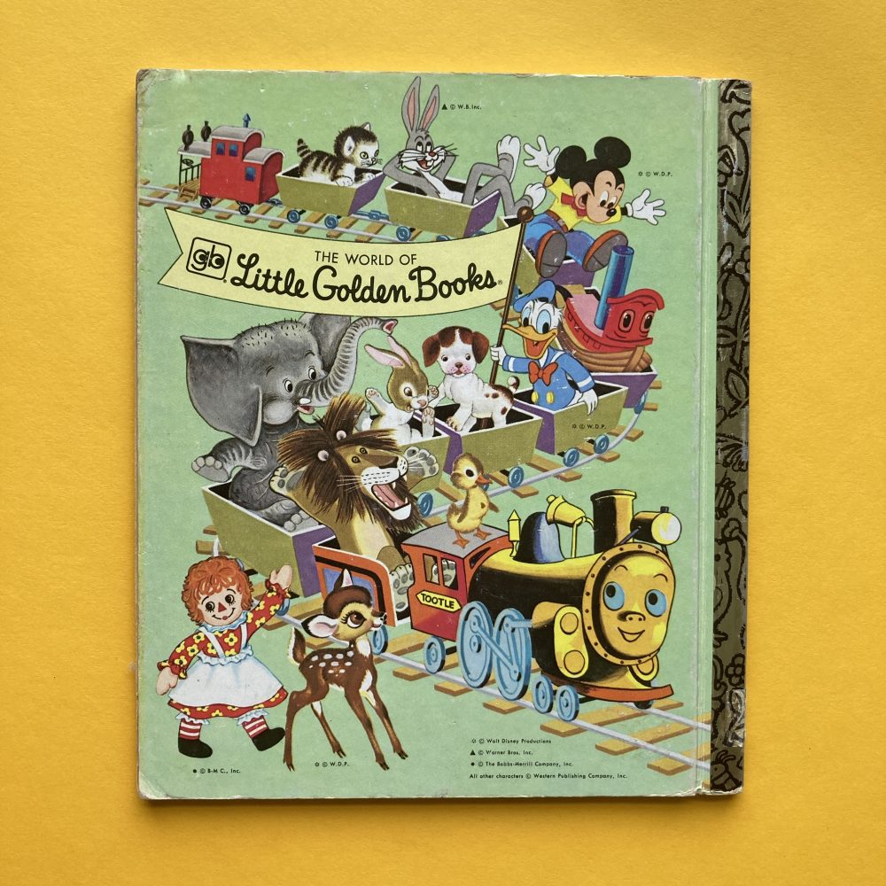Photo of the vintage Little Golden Book "Animal Daddies and My Daddy"