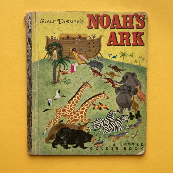 Photo of the vintage Little Golden Book "Walt Disney's Noah's Ark"