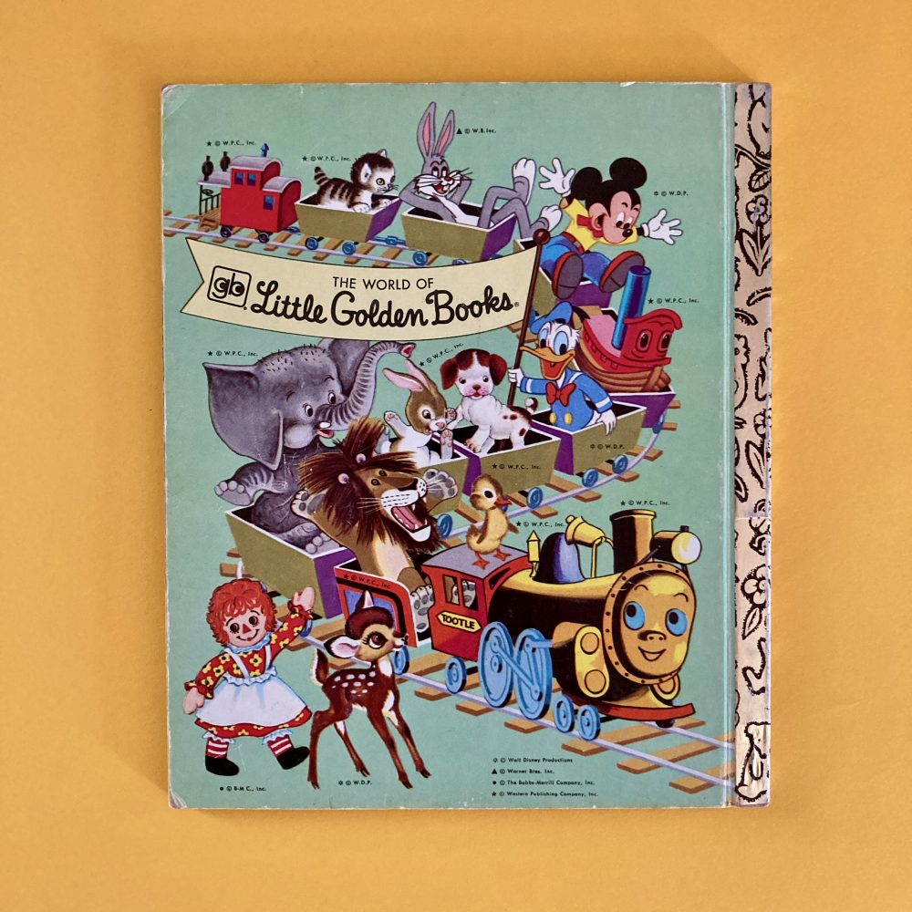 Photo of the vintage Little Golden Book "A Visit To The Children's Zoo"