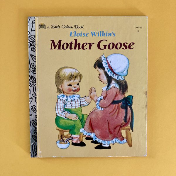 Photo of the vintage Little Golden Book "Eloise Wilkin's Mother Goose"