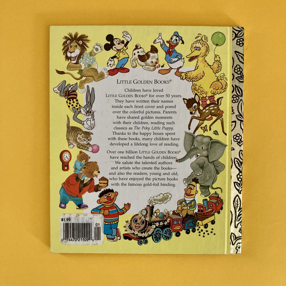 Photo of the vintage Little Golden Book "My Little Golden Book About God"
