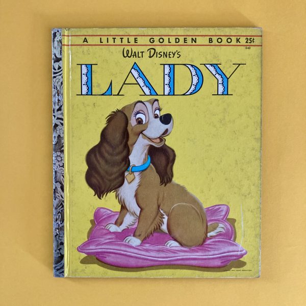 Photo of the vintage Little Golden Book "Walt Disney's Lady"