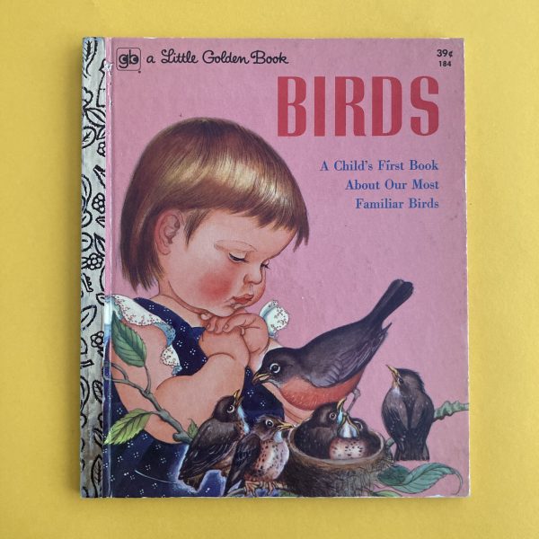 Photo of the vintage Little Golden Book "Birds"