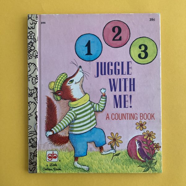 Photo of the vintage Little Golden Book "Juggle with Me - A Counting Book"